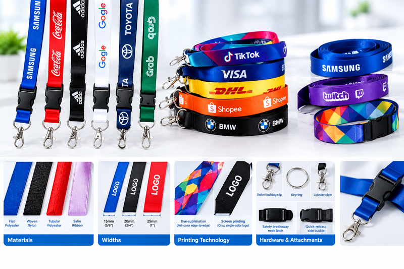 Custom Printed Lanyards